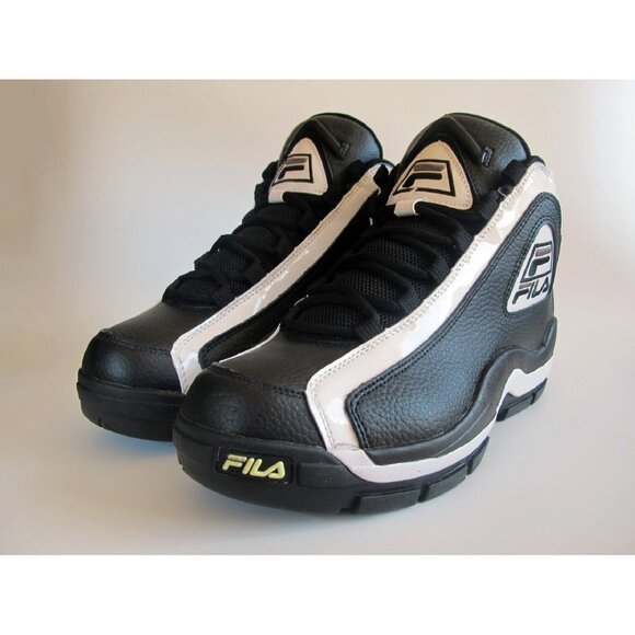 Fila 96 Grant Hill 2 Black & White Shoes Men\'s sz 10.5 stackhouse 1VB90031-019 main image 7